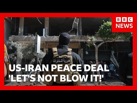 ‘Let’s not blow it!’ Trump says after Israel strikes Beirut | BBC News
