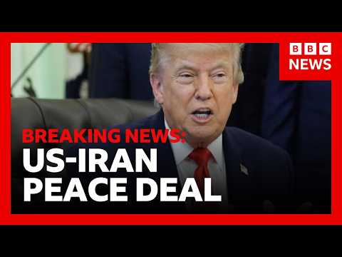 Iran and US announce peace deal – Trump lifts blockade of strait of Hormuz | BBC News