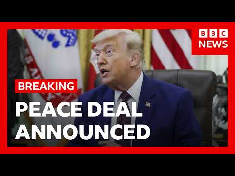 US and Iran reach peace deal | BBC News