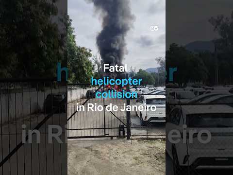 Helicopter collision leaves six dead in Rio | DW News