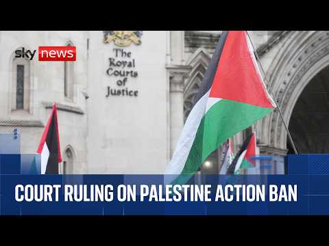 Cameras in Court | Home Office appealing against quashing of Palestine Action proscription