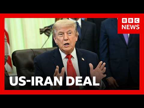 Donald Trump says Strait of Hormuz will be reopened as part of US-Iran deal | BBC News