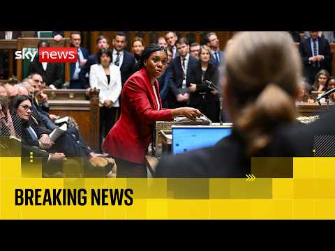 Kemi Badenoch asks urgent question in the Commons