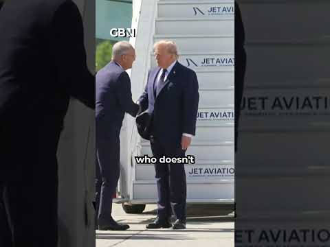 BREAKING: Donald Trump has LANDED in Geneva for the G7 SUMMIT