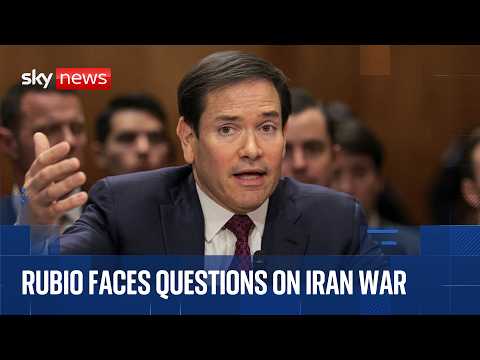 Marco Rubio faces grilling over Iran war at Senate Foreign Relations Committee