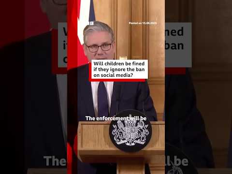 Teenagers won’t be punished for trying to get round social media ban, the UK PM said. #BBCNews