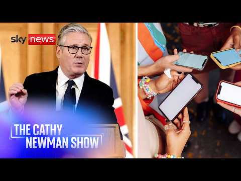 Starmer bans social media for under-16s but accepts they’d still be using it | The Cathy Newman Show