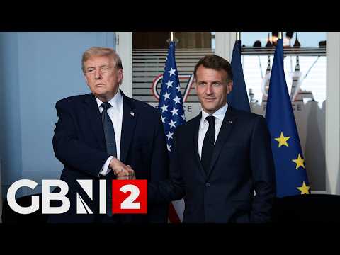 WATCH: Donald Trump arrives at the G7
