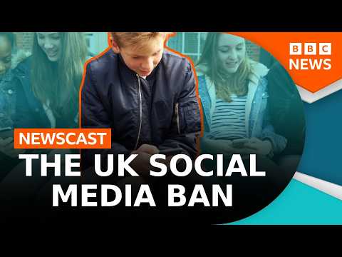 Why is the UK banning social media for children? | BBC Newscast