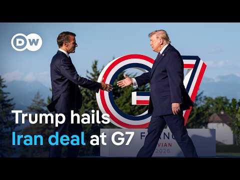 Trump predicts ‘great things’ from Iran deal as he arrives at G7 | DW News