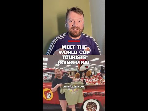 Meet the World Cup tourists going viral