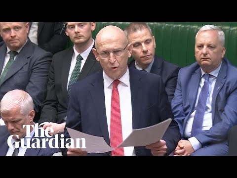 John Healey delivers resignation speech in Parliament – watch live