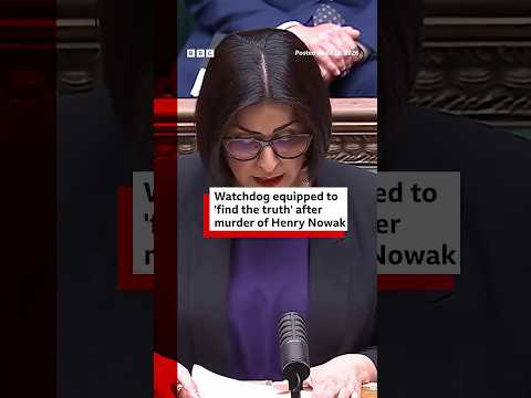 The police watchdog will investigate Henry Nowak’s murder, Shabana Mahmood said. #BBCNews