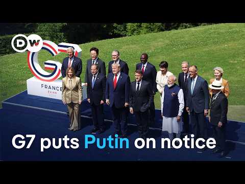G7 summit puts Ukraine war back on Trump’s agenda | DW News