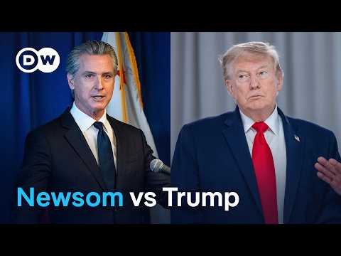California governor accuses Trump of targeting his wife and family | DW News