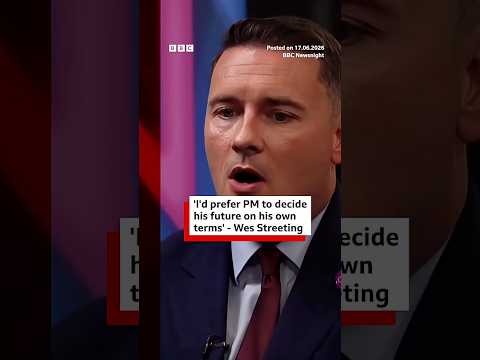 “I would prefer the prime minister to take a decision on his own terms,” Streeting said. #BBCNews