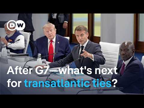 As the G7 wraps up, key issues like Iran, Ukraine, and AI remain on the agenda | DW News