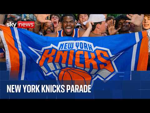 New York Knicks hold NBA championship parade
