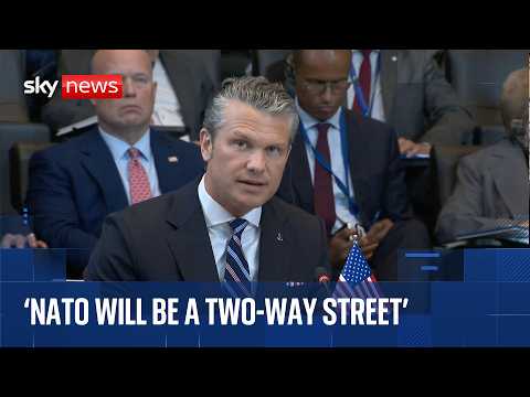 Pete Hegseth criticises NATO allies over Iran war and defence spending
