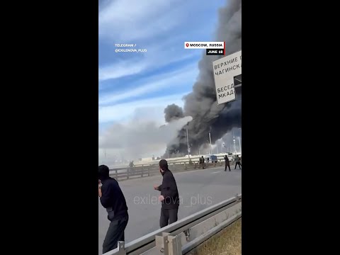 Ukraine launches largest attack on Moscow in two years, Russian media reports