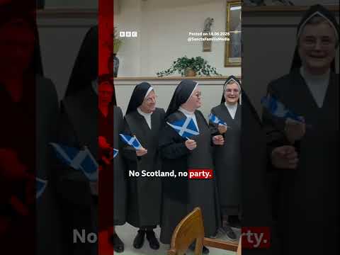 Scotland fan stays in US convent for World Cup. #BBCNews