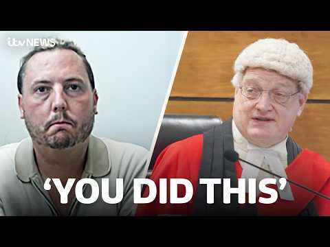 Watch as judge sentences teacher who murdered his adopted baby to life in prison