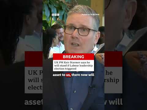 UK PM Keir Starmer says he “will stand” in any Labour leadership contest. #BBCNews
