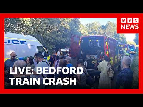 LIVE: One dead and several injured in Bedford train crash | BBC News