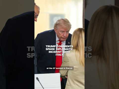 Trump comments spark diplomatic incident with Italy