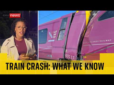 One person has died and several injured after two trains collided south of Bedford
