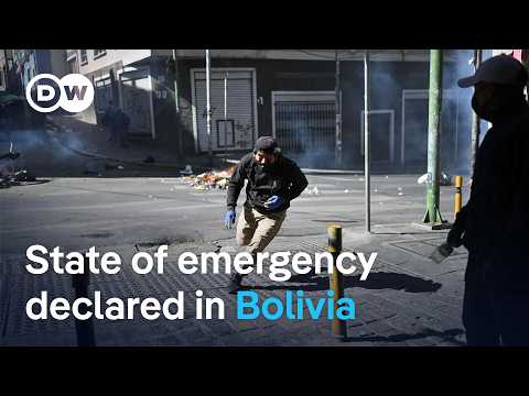 Will army tanks soon roll through Bolivia? | DW News