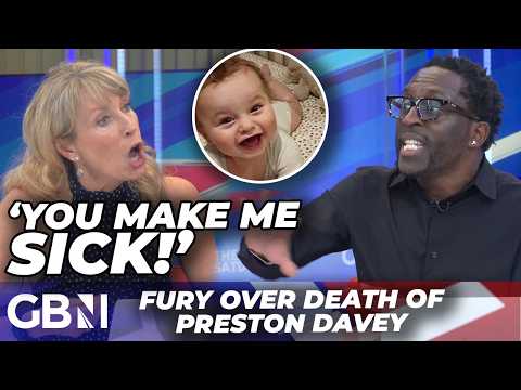 ‘Gay white men are a protected class!’ | Furious clash over murder of 13-month-old Preston Davey