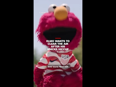 Elmo wants to clear the air after his Knicks hiccup