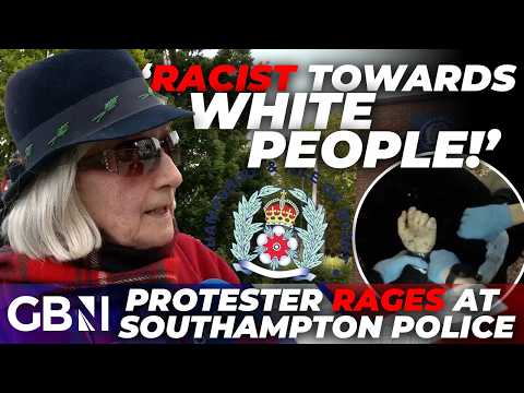 ‘I DON’T TRUST YOU!’ | Henry Nowak protester rages at ‘RACISM in the police force’