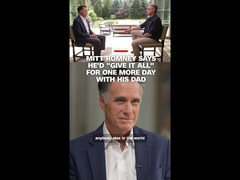 Mitt Romney says he’d “give it all” for one more day with his dad
