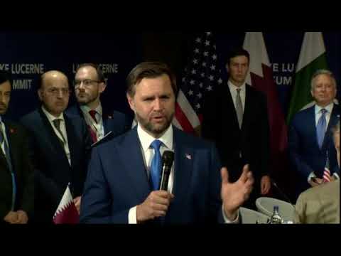 US and Iran peace talks take place in Switzerland – watch live