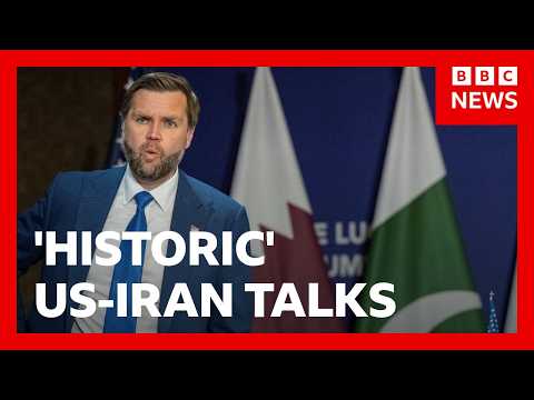 ‘Great progress’ at US-Iran talks says US Vice-President JD Vance | BBC News