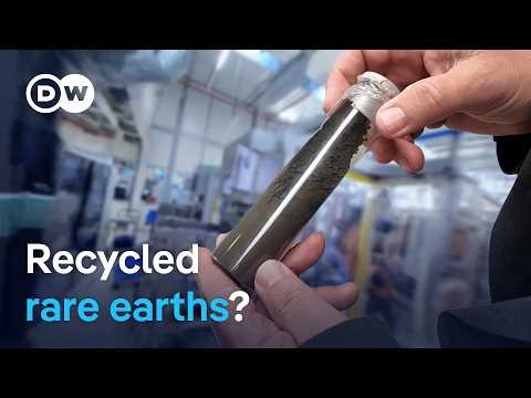Can rare-earth elements be recovered through recycling? | DW News