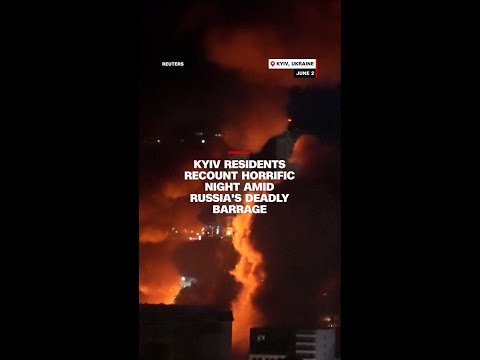Kyiv residents recount horrific night amid Russia’s deadly barrage