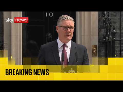 Starmer announces resignation as Prime Minister