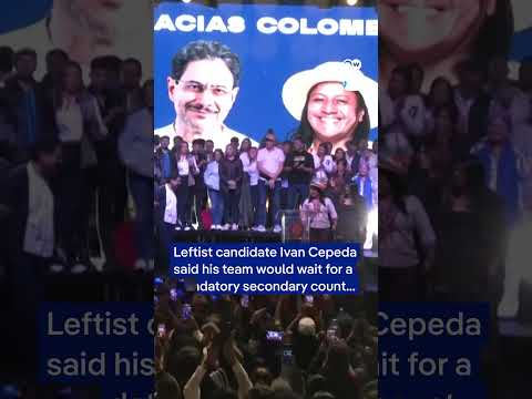 Colombian right-wing candidate claims election victory | DW News