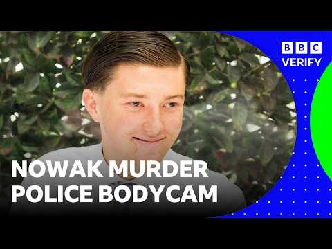Key moments of police bodycam footage in Henry Nowak murder | BBC News