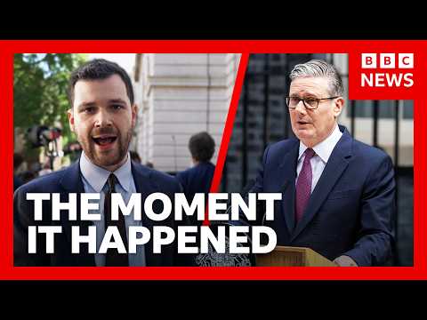 How Keir Starmer’s resignation unfolded outside No 10  | BBC News