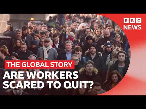 Are AI and instability behind fewer people quitting their jobs? | The Global Story