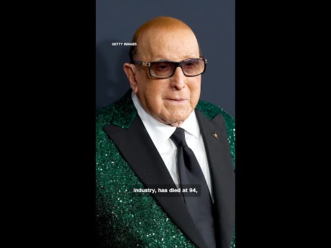 Music producer Clive Davis dies at 94
