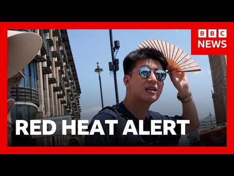 What does a red heat weather warning mean for you? | BBC News
