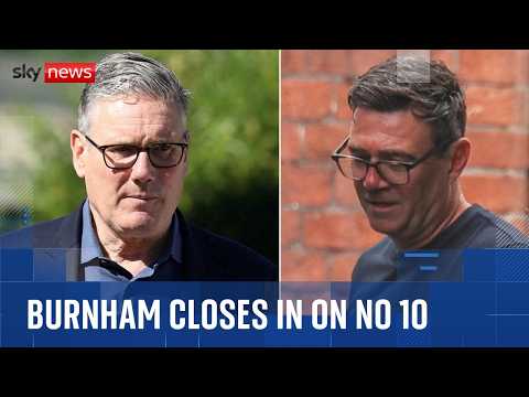 Starmer resigns as Burnham closes in on Number 10