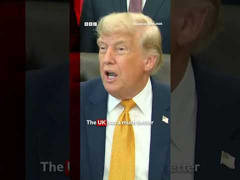 Trump calls Starmer a “lovely man’ but criticises his polices. #BBCNews