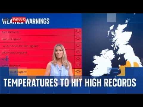 How high will temperatures get this week?