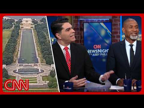 Why would anyone vandalize Trump’s Reflecting Pool?